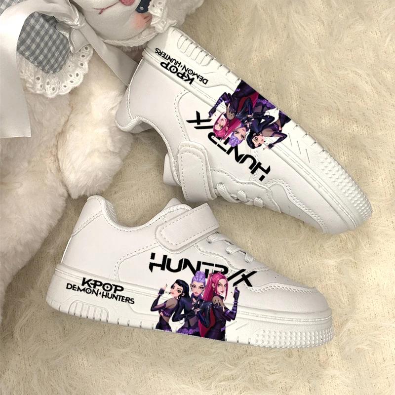 Chaussures décontractées KPOP pour enfants 2026 – Nouvelles baskets de sport imprimées Hunter pour f
