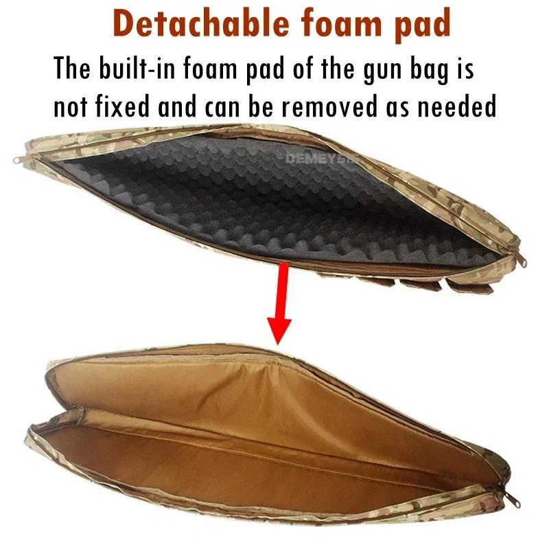 Sac de rangement pour pistolet tactique 70cm / 95cm / 115cm, sac de transport pour fusil de chasse e