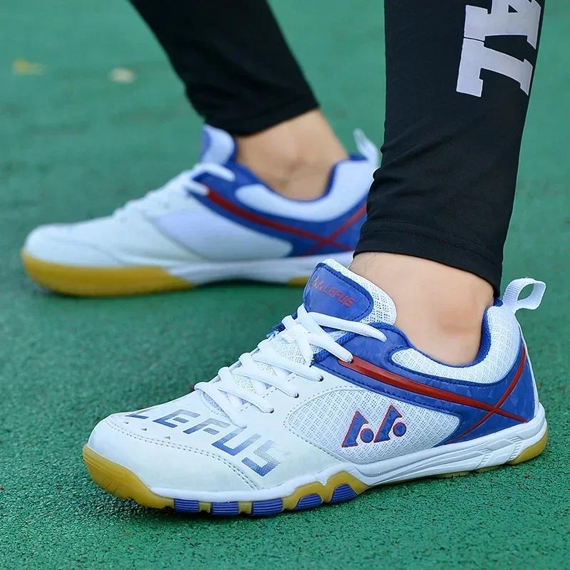 Chaussures de Tennis de Table professionnelles pour hommes, chaussures de Badminton, de compétition,