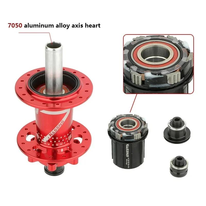 HASSNS PRO7 moyeu vtt 32 36 trous portant vélo moyeu libre moyeu arrière dégagement rapide 32H 36H q