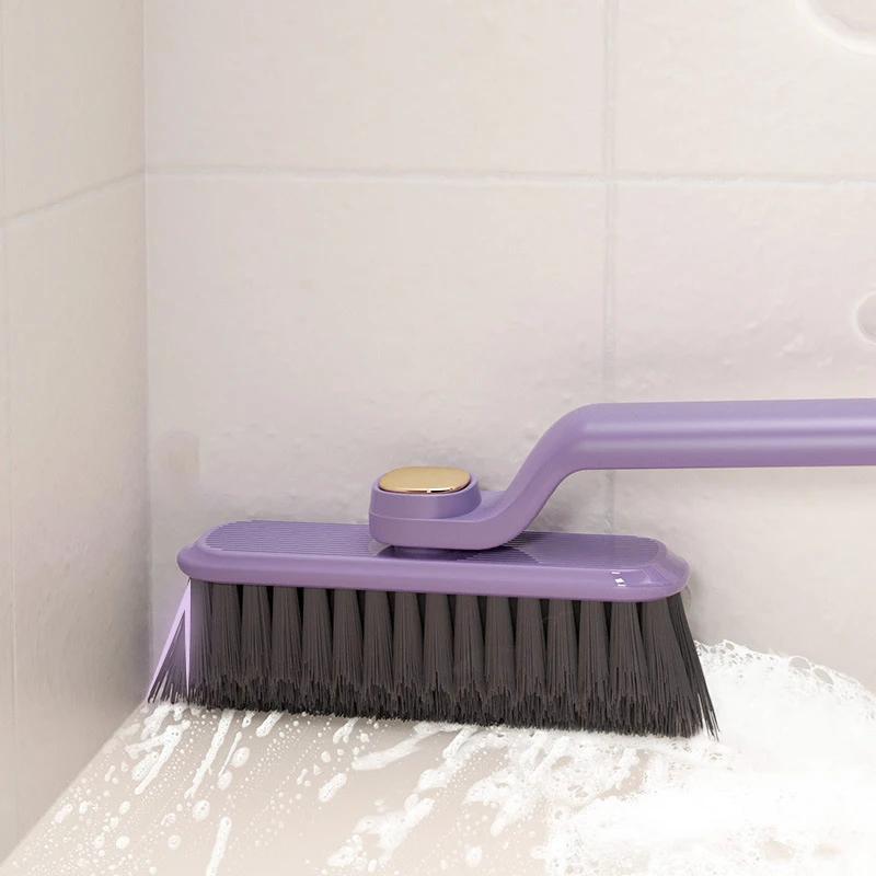 Brosse de nettoyage de crevasses rotative multifonction à main 360 ° Outil de nettoyage de coins r