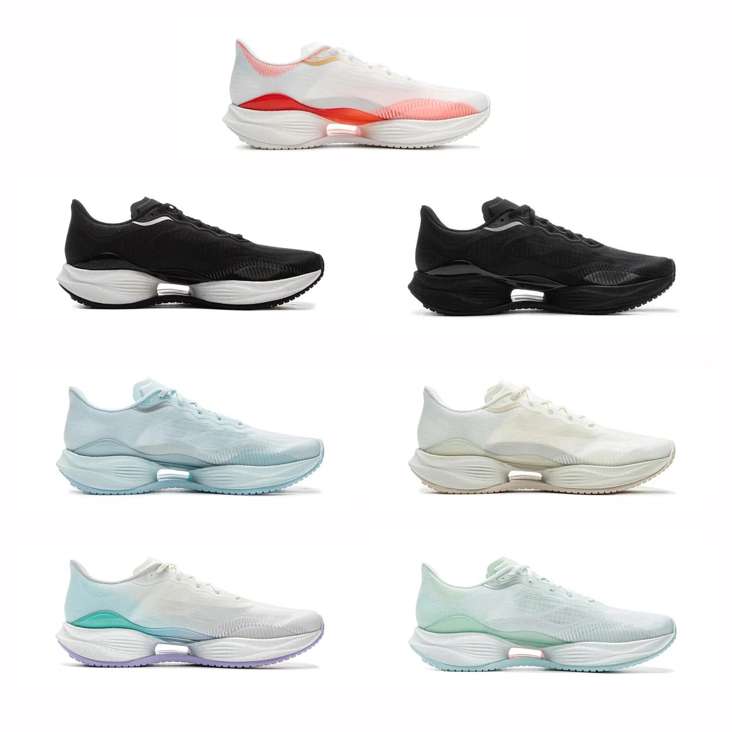 Li-Ning SUPER LIGHT 22 chaussures de course légères pour femmes TEMPO BOUNSE Cushion BOOM FIBER LiNi