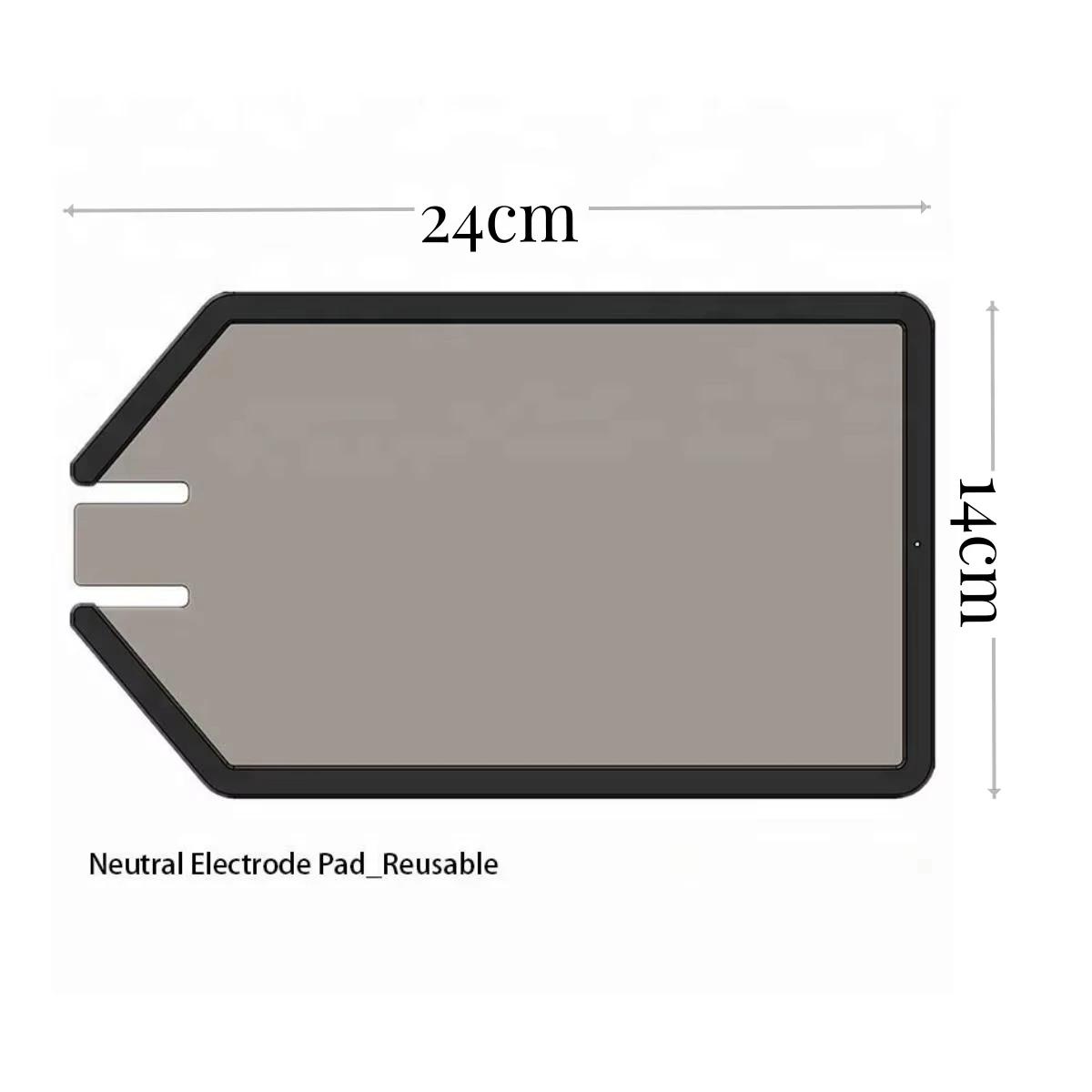 Électrode de melon al réutilisable, plaque patient pour unité d'électrocautérisation de diathermie E