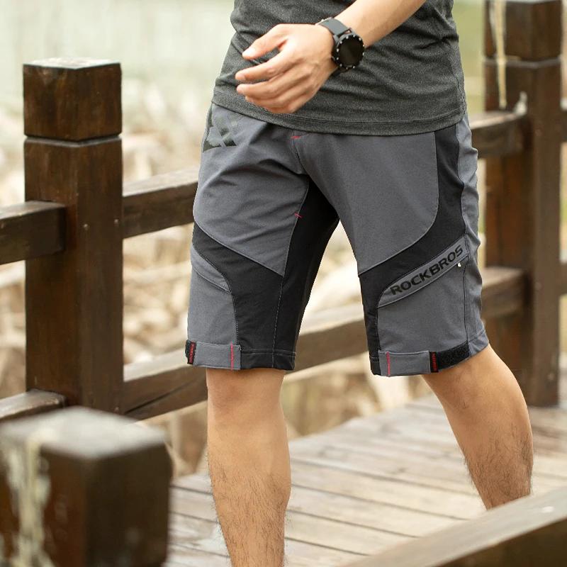 ROCKBROS short de vélo homme respirant été Sports de plein air short de vélo pantalon vtt route sous