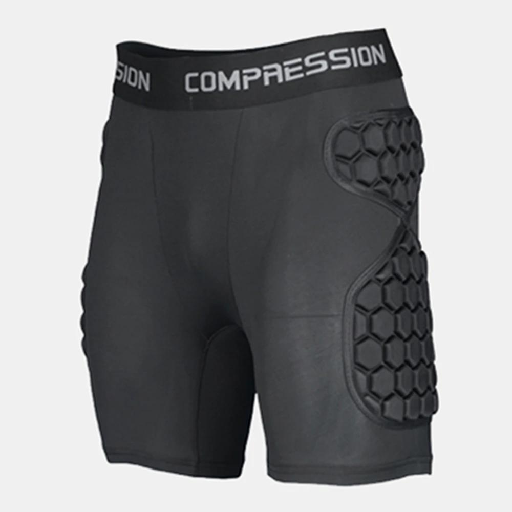 Short de gardien de but football - Protection EVA, rugby, skateboard, sécurité hanches, entraînement