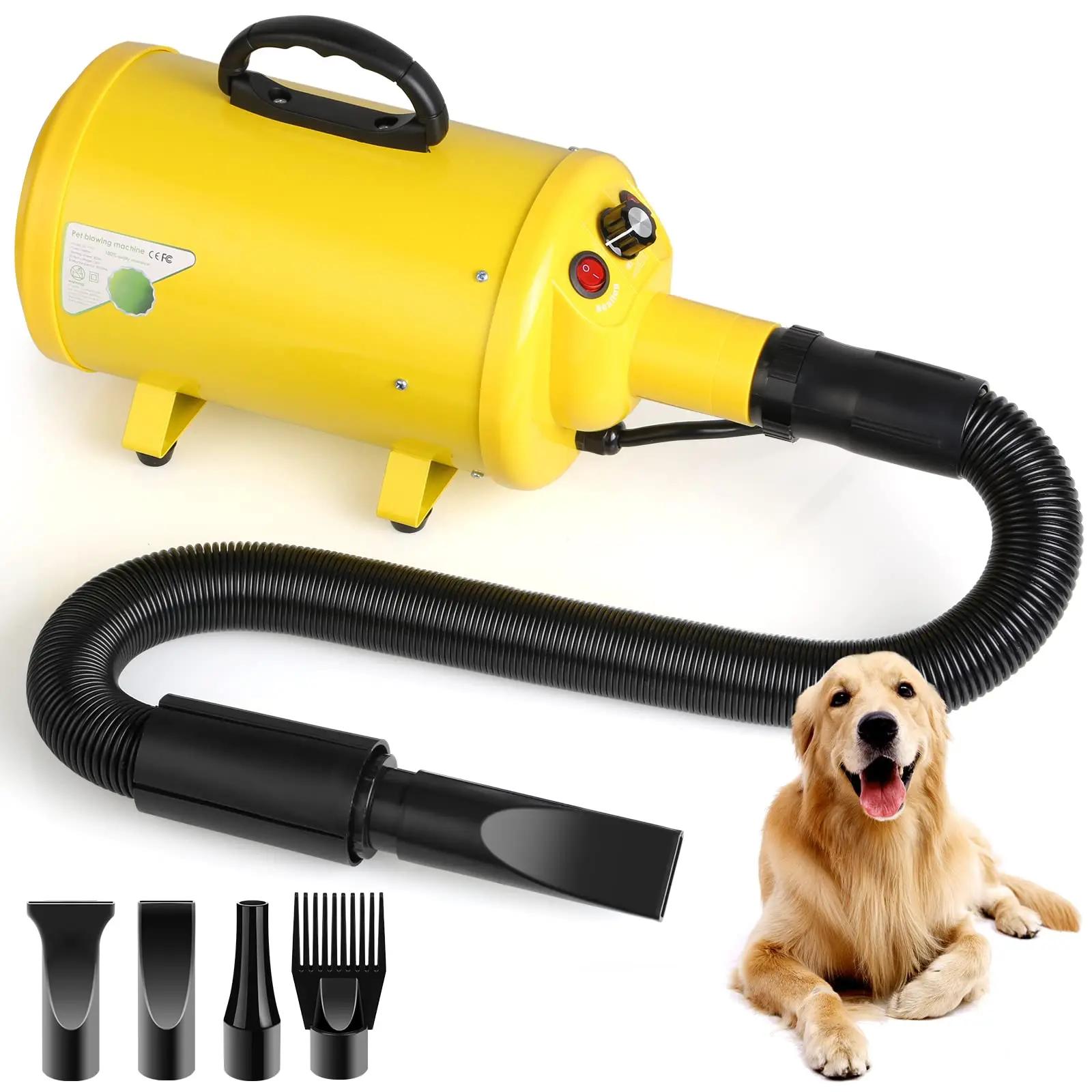 Sèche-cheveux pour animaux de compagnie, souffleur de toilettage pour grands chiens, bl84de force av