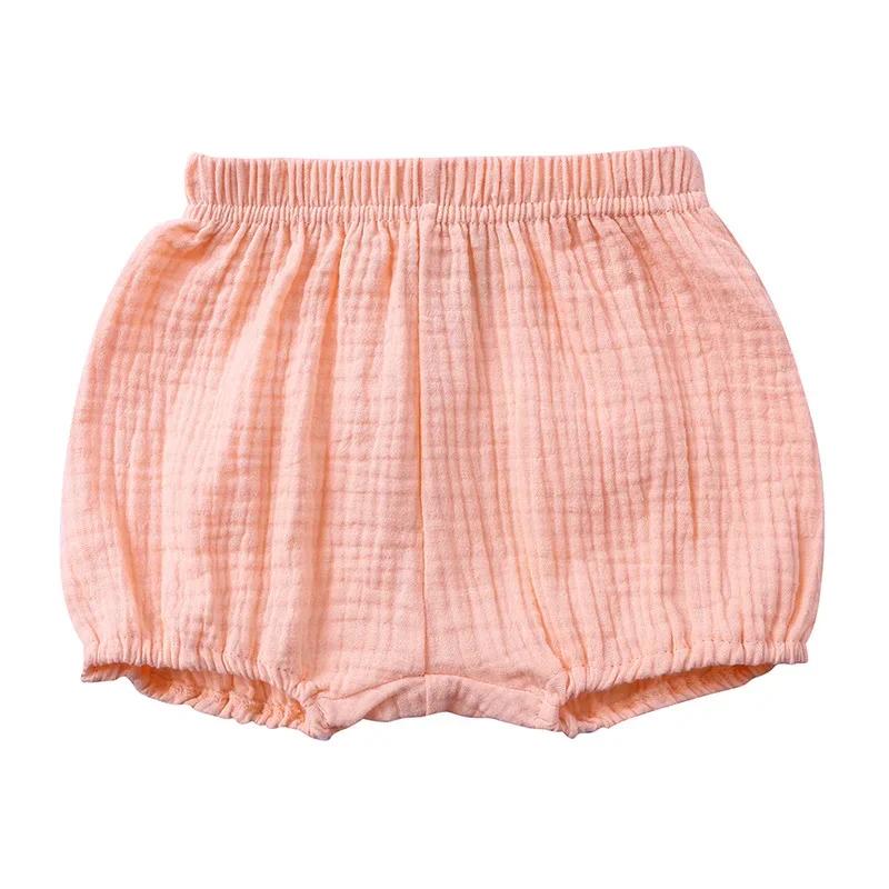 Bloomers d'été de couleur unie pour bébés 0-4T, Shorts en coton pour enfants en bas âge, slips pour