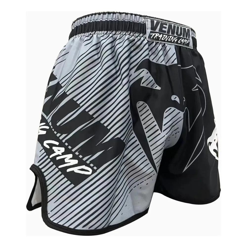 Short d'entraînement de boxe respirant combat boxe combat Sanda salle d'arts martiaux Muay MMA Thai