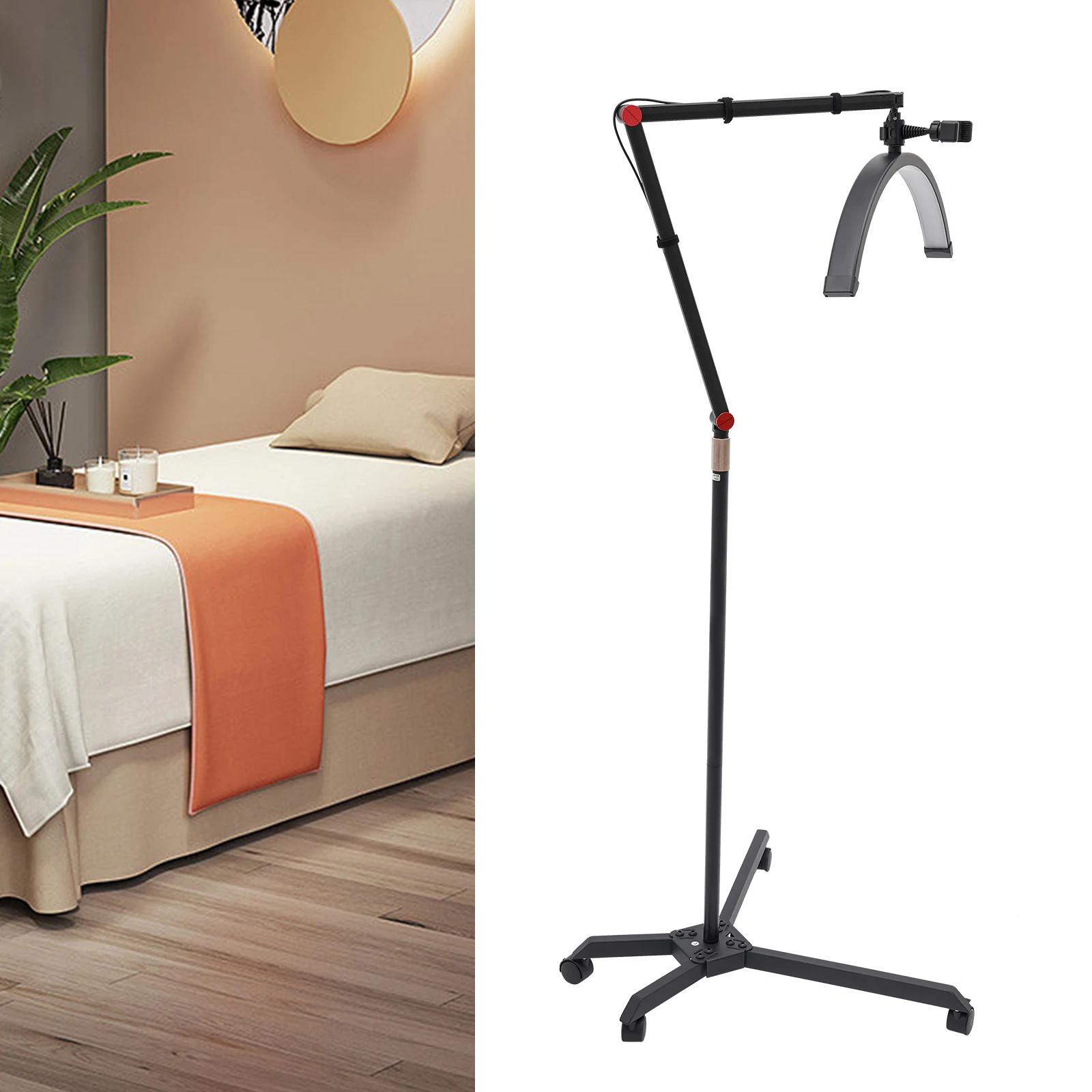 Lampe LED 36W pour extensions de cils, hauteur réglable, 360° ° Lampe à ongles rotative sur roulet