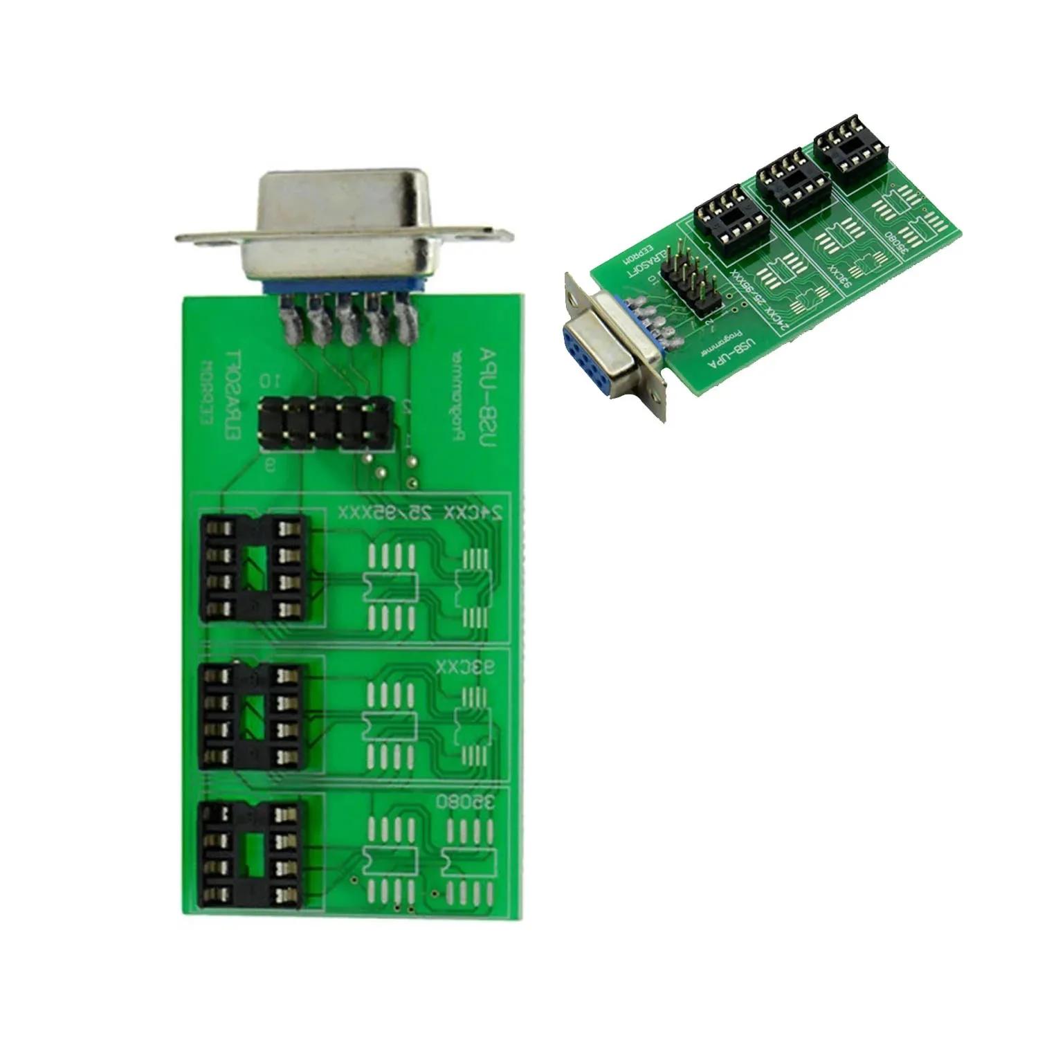 Programmeur de réglage de puce ECU UPA USB V1.3 Xprog, adaptateur de carte Eeprom avec Clip SOP8 SOI