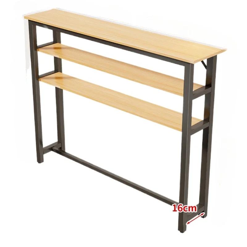 Table de chevet multicouche épaissie pour canapé de salon, étagère de rangement, stable, résistante,