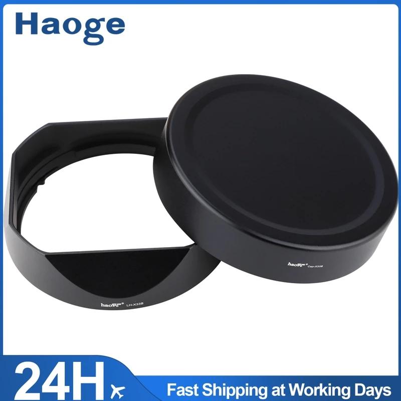 Haoge – pare-soleil carré en métal à baïonnette pour objectif Fujifilm XF33mm F1.4 R WR, pare-soleil