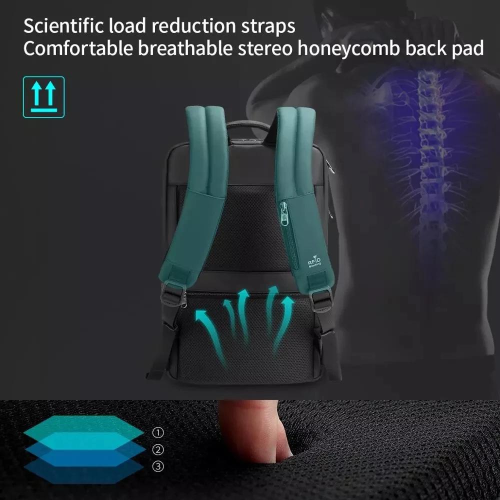 Tigernu Anti-vol sac à dos 15.6 pouces sac à dos pour ordinateur portable hommes TPU sacs à dos de v