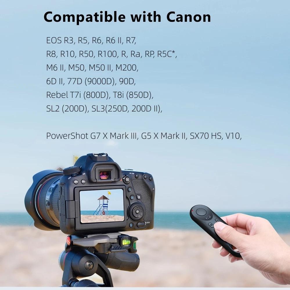 AODELAN BR-E1A Sans Fil Bluetooth Télécommande Déclencheur pour IL EOS R100 R5II R3 RP 850D 6DII 90D