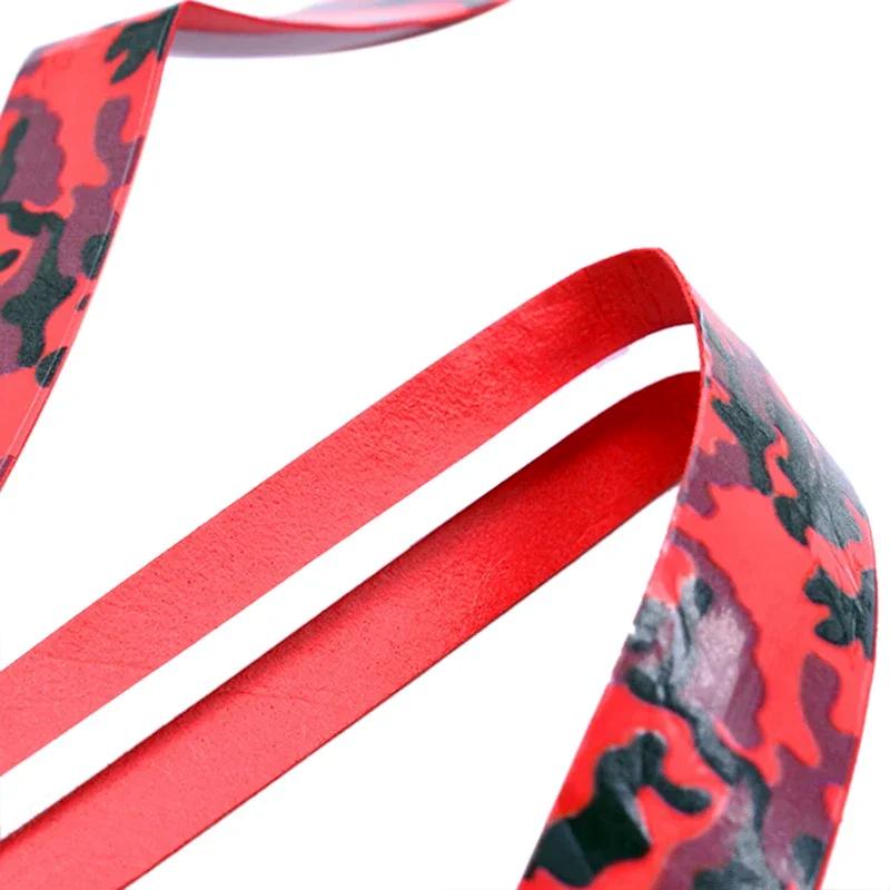 Bande antidérapante pour raquette absorbante, poignée pour Tennis, Badminton, emballage de Camouflag