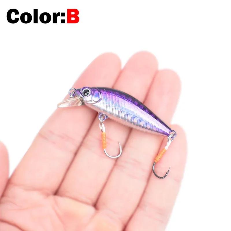 OUTKIT 2022 nouvelle arrivée conception japonaise petits leurres leurre de pêche 3.2g 45mm coulant v