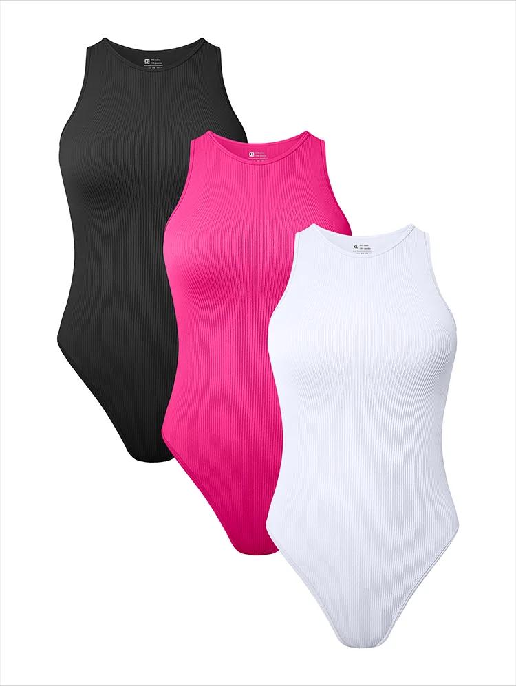 Combinaison batterie col rond femme : yoga, streetwear, shaper - élasticité haute et confort fibre