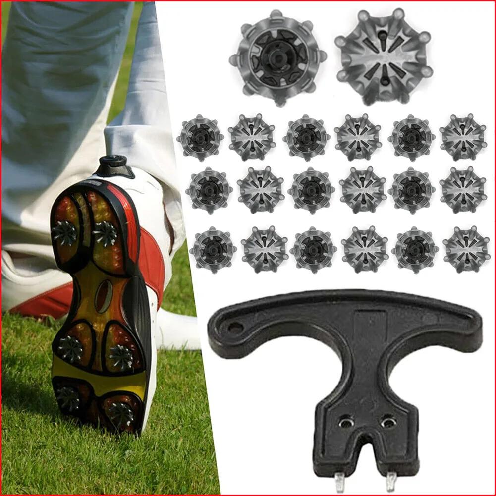 Pointes de golf Footjoy 20 pièces rapides torsadées - Chaussures de golf clous remplacement accessoires