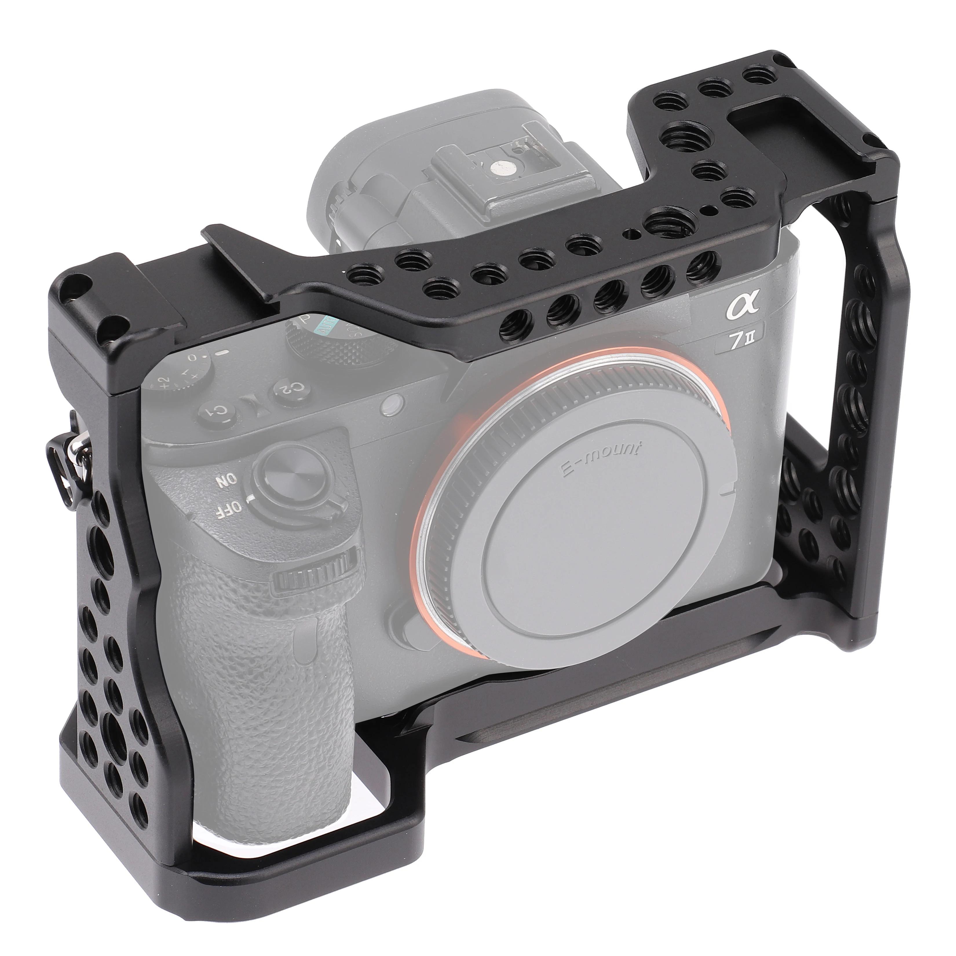 Cage de caméra pour Sony A9 A7RIII A7III A7M3, en alliage d'aluminium, Cage de lapin, étui de protec