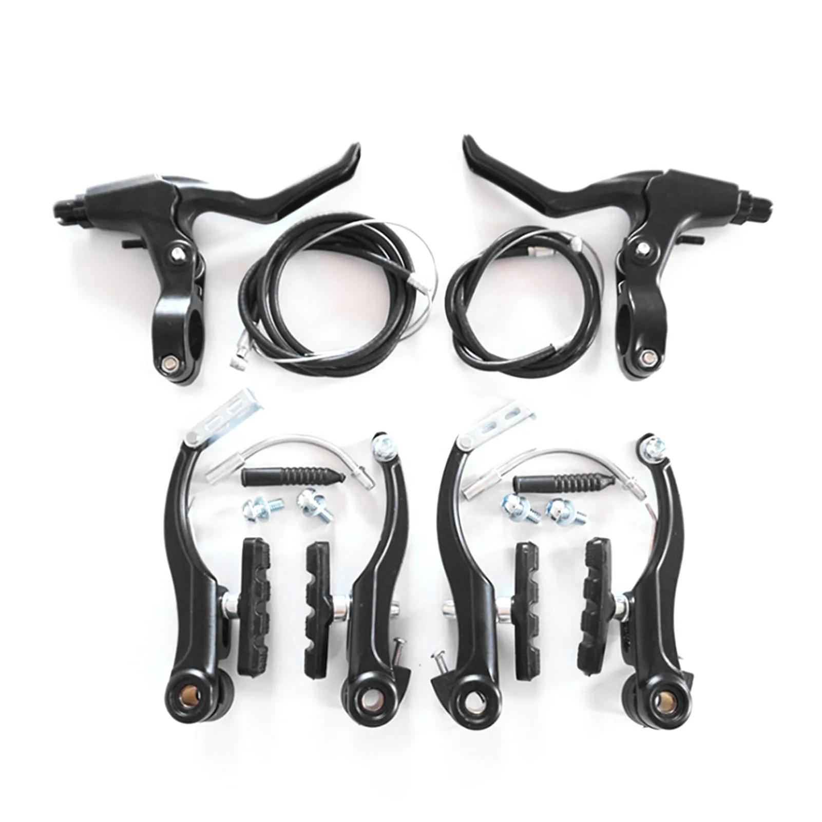 Ensemble de freins avant et arrière en V pour VTT, en alliage d'aluminium, accessoires d'équitation