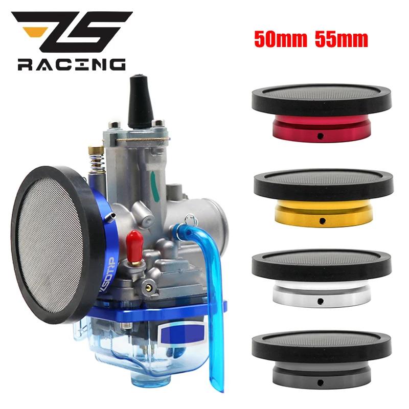 ZS Racing 50/55mm carburateur beignet entonnoir plat carburateur filtre à Air PWK21-30mm PE 28 30mm