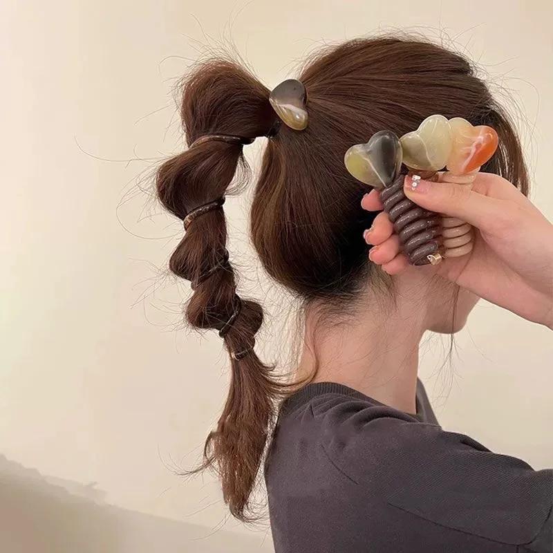 Bandeau tressé à bulles minimaliste, ligne téléphonique de haute qualité et soignée, boucle de cheve