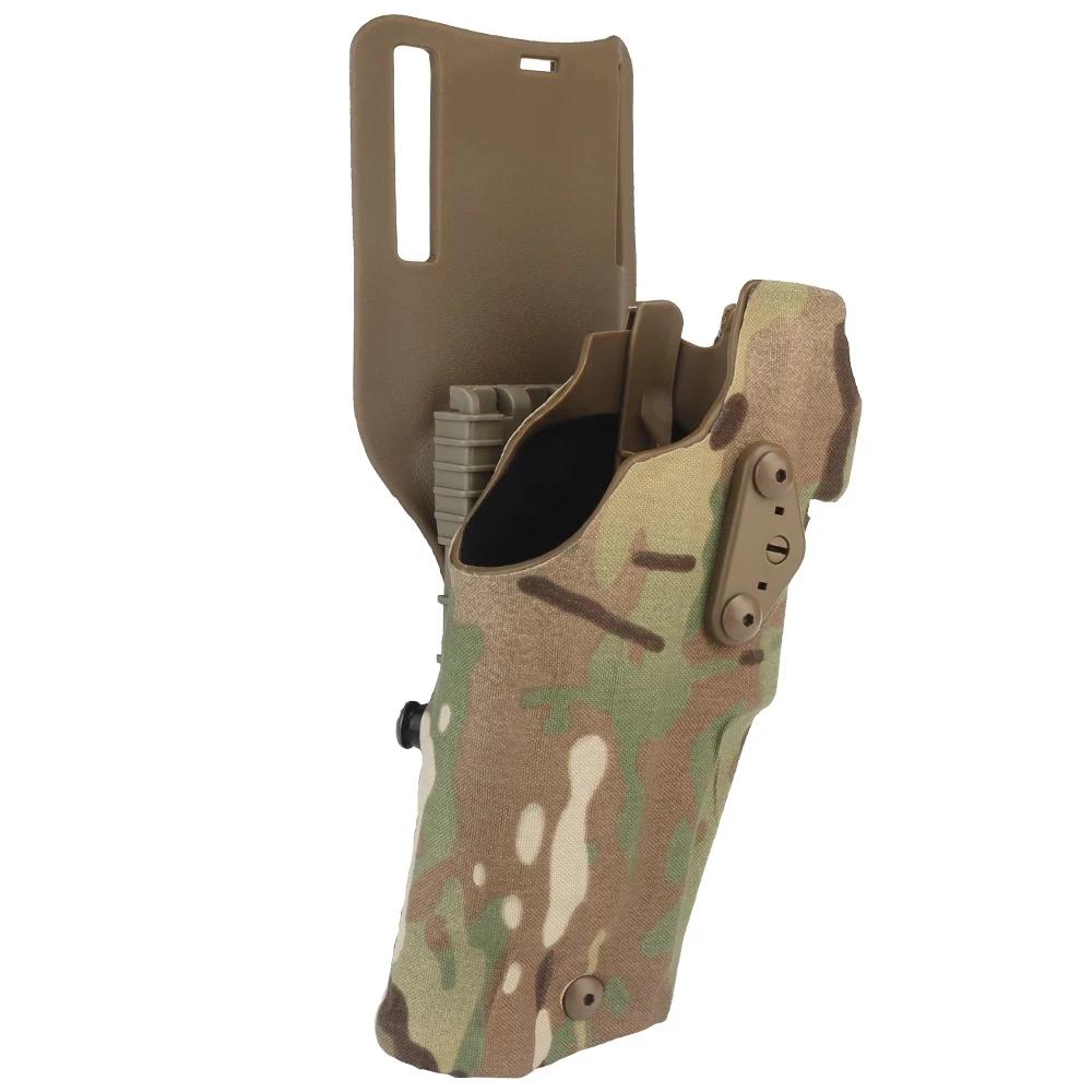 Étui de pistolet tactique 63DO pour Glock 17/19, Compatible avec X300/X300U, système de verrouillage