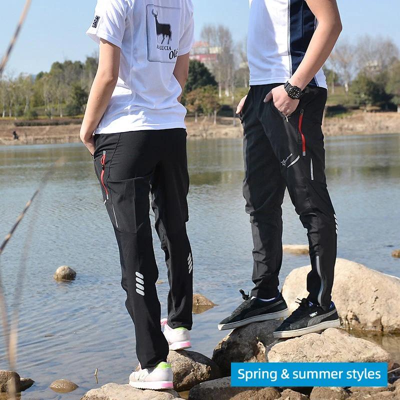 ROCKBROS – pantalon de cyclisme pour homme et femme, vêtement de sport à séchage rapide, respirant,