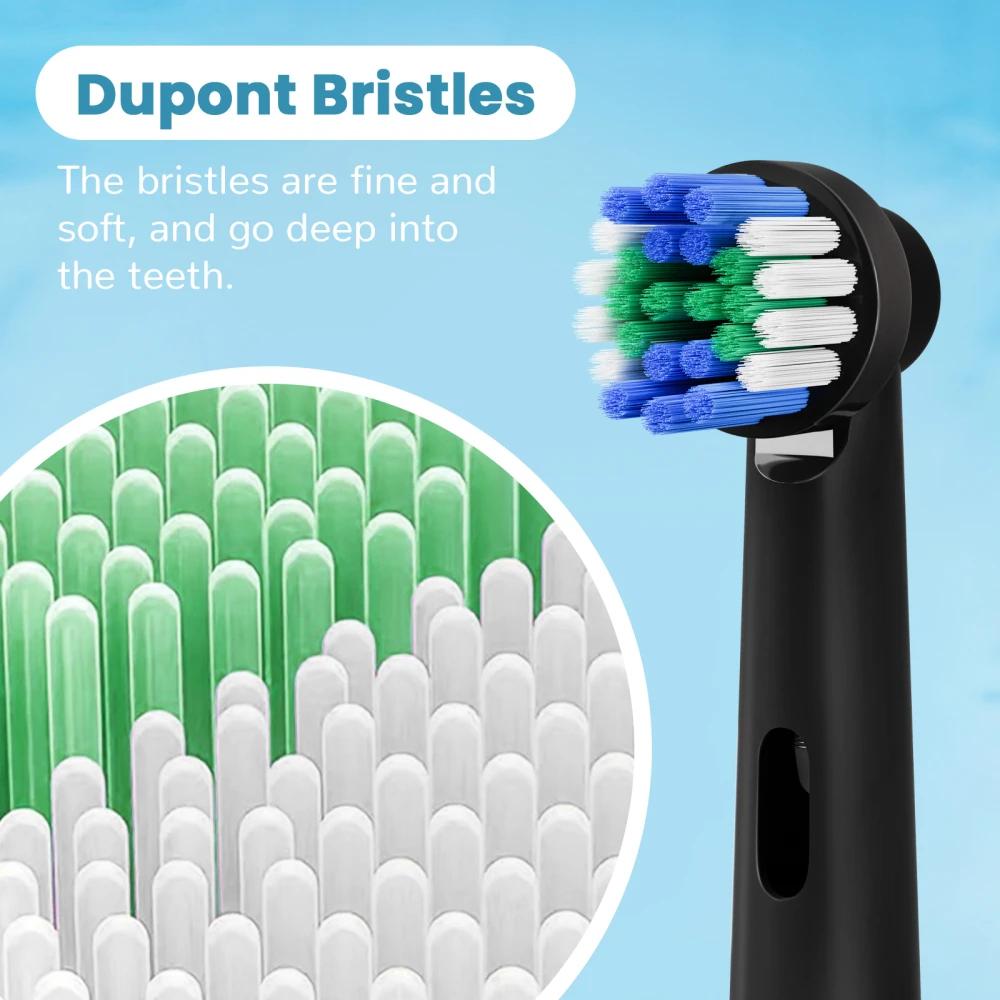 Têtes de brosse à dents de rechange compatibles avec les têtes de brosse électrique professionnelle