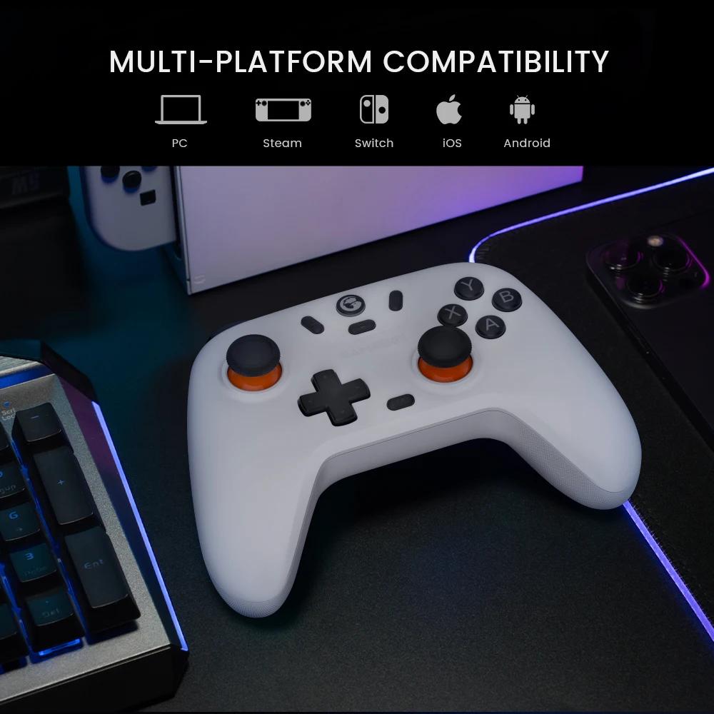 Manette de jeu sans fil GameSir Nova Lite, contrôleur de jeu avec Bluetooth, dongle, filaire pour Sw