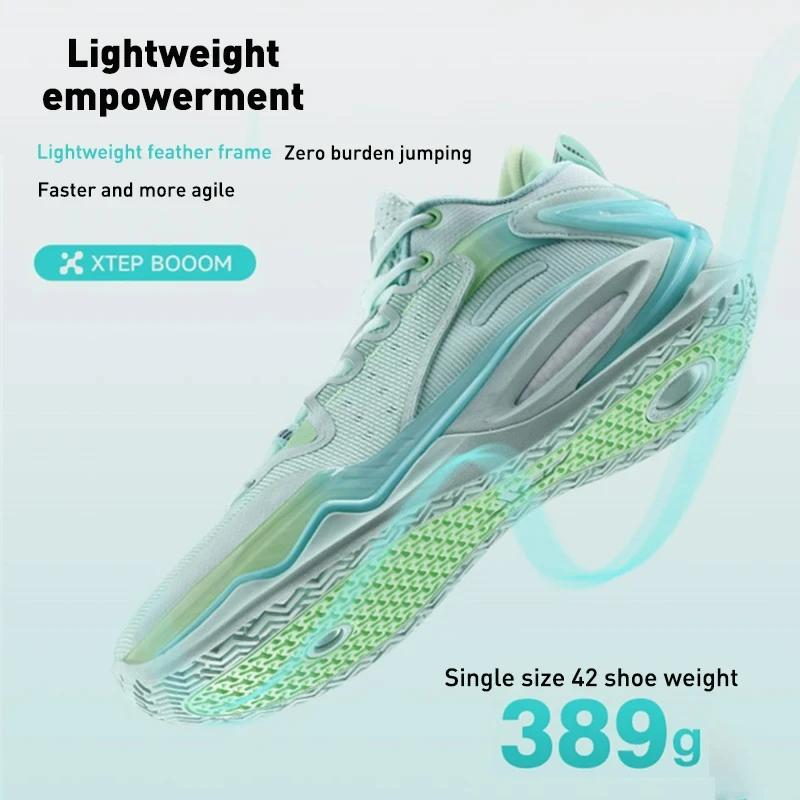 Chaussures de basket Xtep Raid Light Attack V2-3 - Sneakers antidérapantes pour hommes