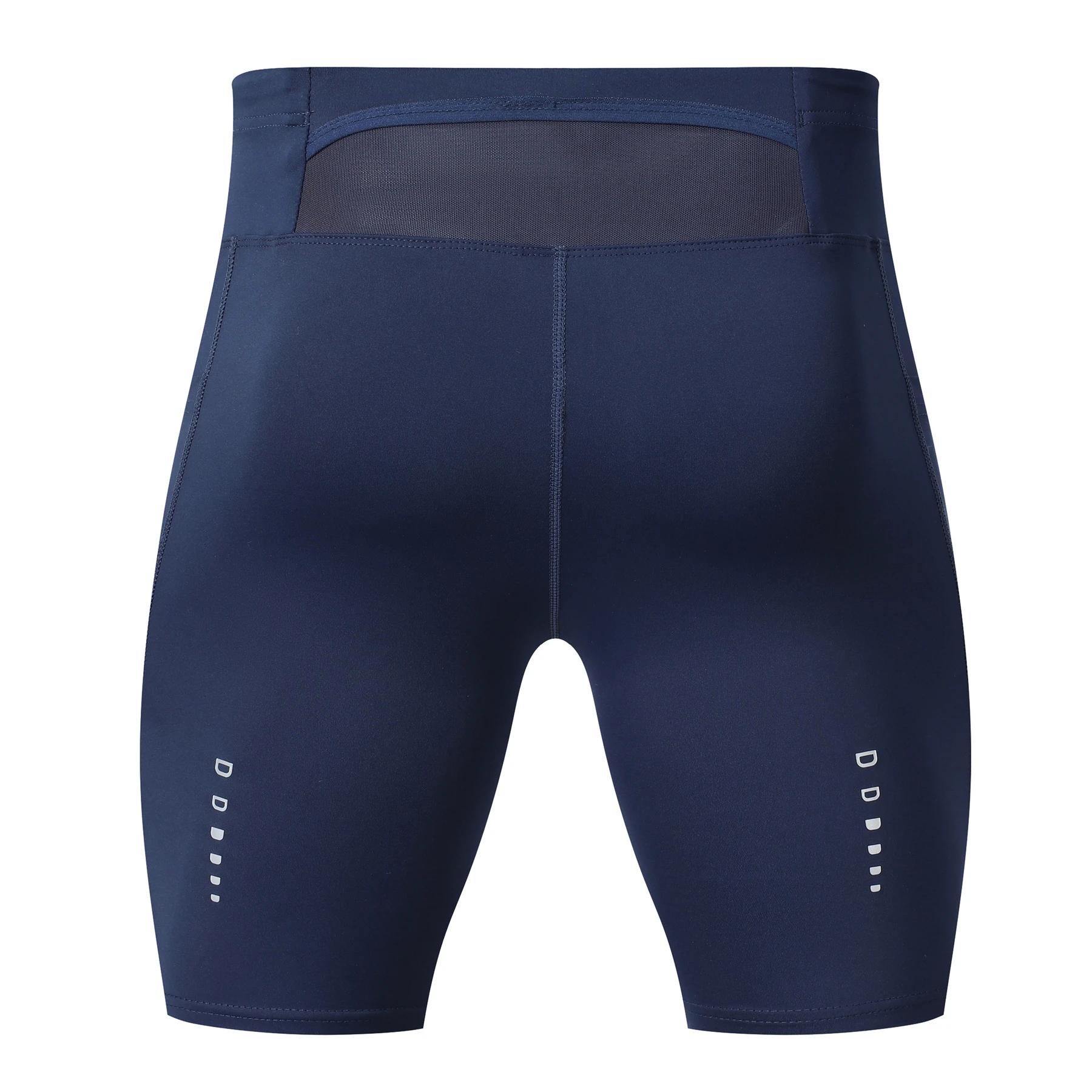 Short de course pour hommes et femmes, poches, demi-pantalon de Sport de plein air, collants élastiq