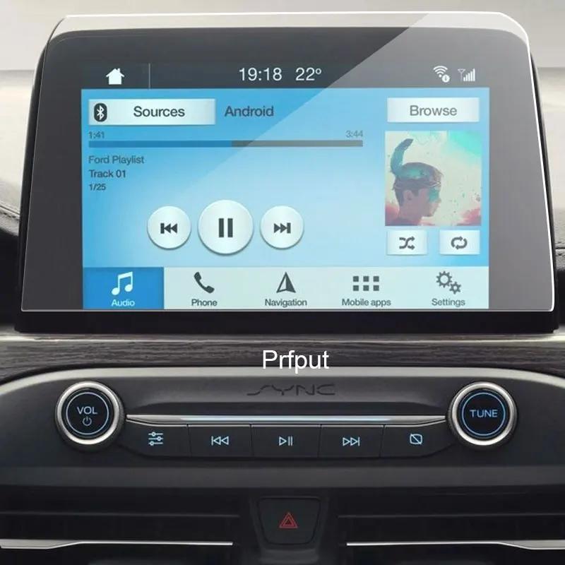 Verre trempé pour Ford Focus MK4 2018 – 2021, écran de Navigation GPS de voiture de 8 pouces, Film a