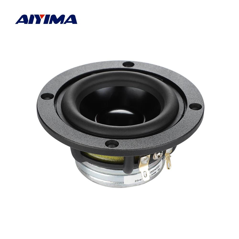 AIYIMA-Haut-parleur audio à gamme complète, 4 pouces, 4 Ohm, 30W, IPX7, étanche, cadre en aluminium,