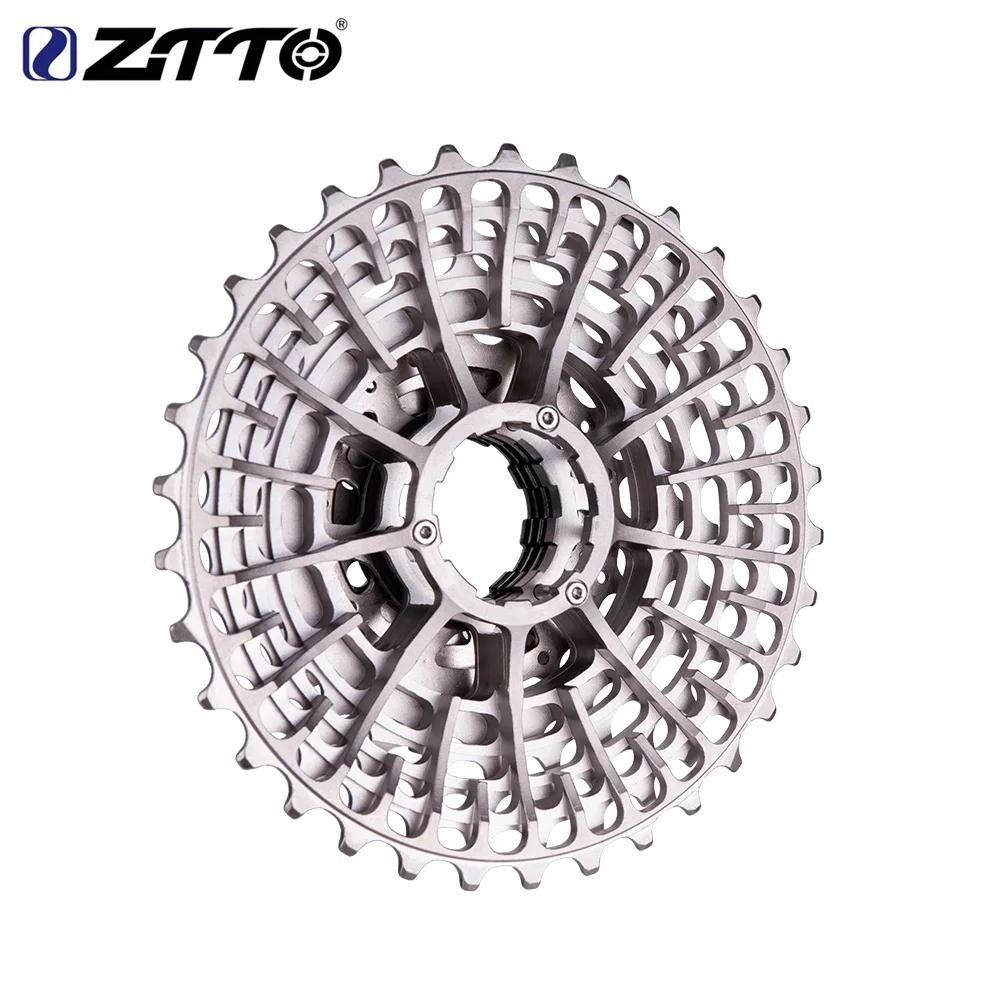 ZTTO Cassette de vélo de route ultralégère 11 vitesses SLR2 Cassette 11S 11-28T 11-36T roue libre 11