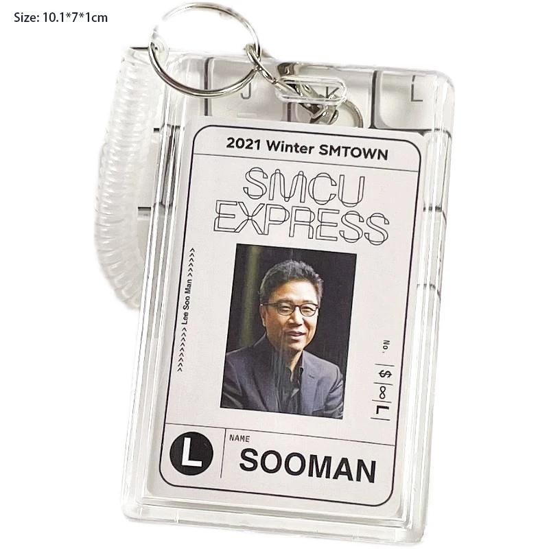 Ins Photocard Holder, Idol Photo Protector, Binder, Idol Photo Sleeves Holder, Pearl Keychain, Stude