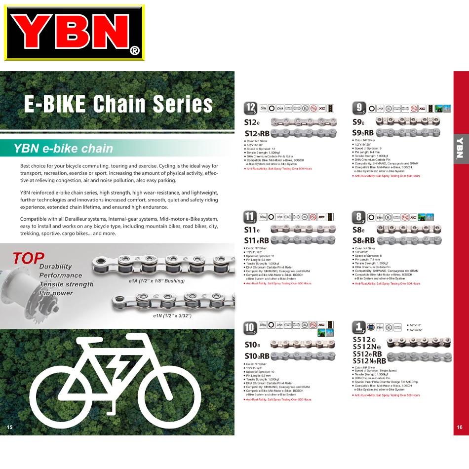 YBouches-Chaîne de vélo électrique BOSwivel à moteur moyen, conception spéciale, système de vélo éle