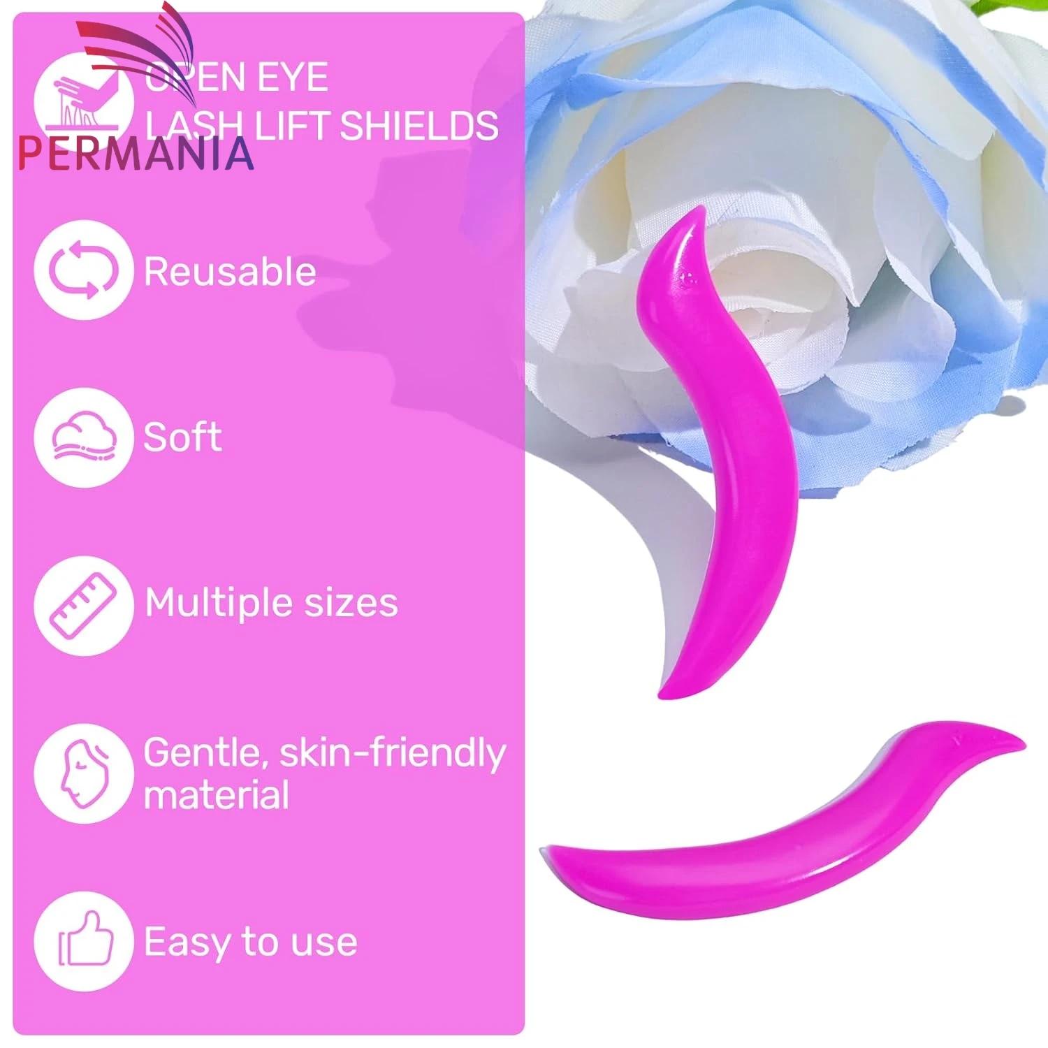 Permaina – tiges de levage de cils coréennes, 5 tailles, bouclier de levage de cils sans colle à for