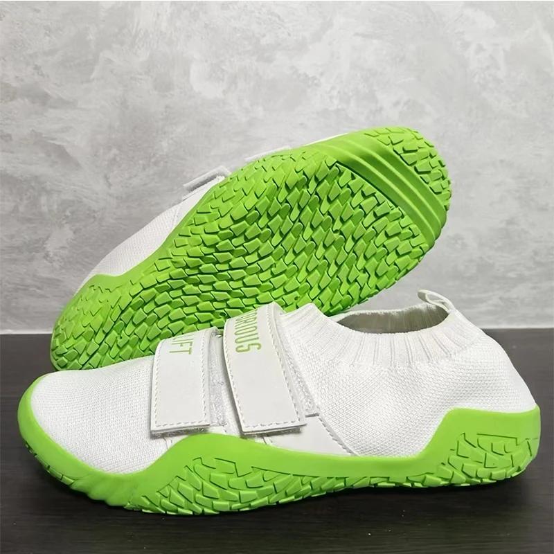 Chaussures sport légères unisexes grande taille - Haltérophilie squat traction dure crochet boucle 35-46