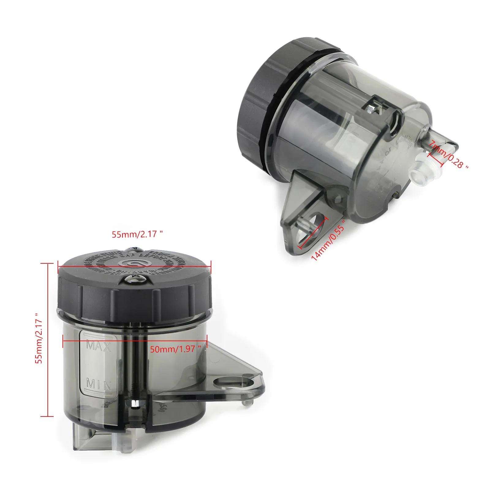 Artudatech 1x moto frein avant embrayage maître-cylindre réservoir de liquide réservoir d'huile tass