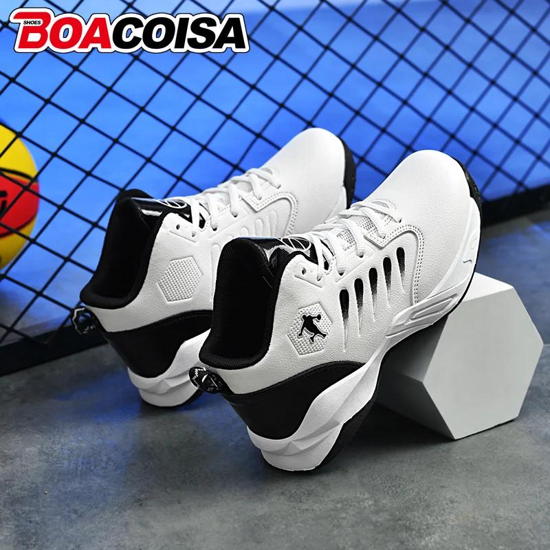 Chaussures de basket-ball pour enfants, baskets d'extérieur antidérapantes, de course, de marche, re