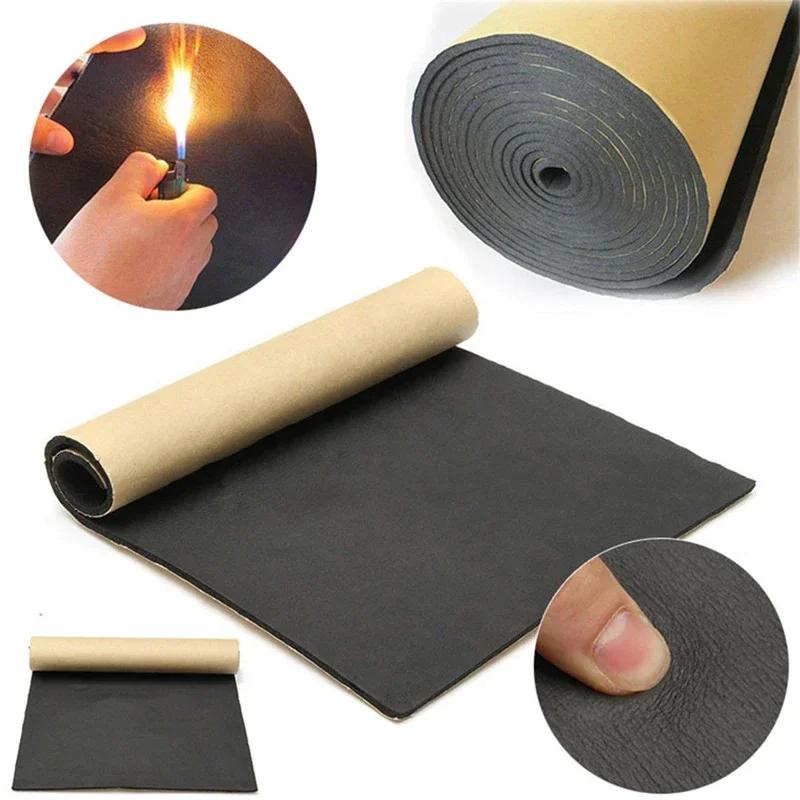 Isolation de capot insonorisant pour voiture, pare-feu moteur, mousse thermique, autocollant en coto