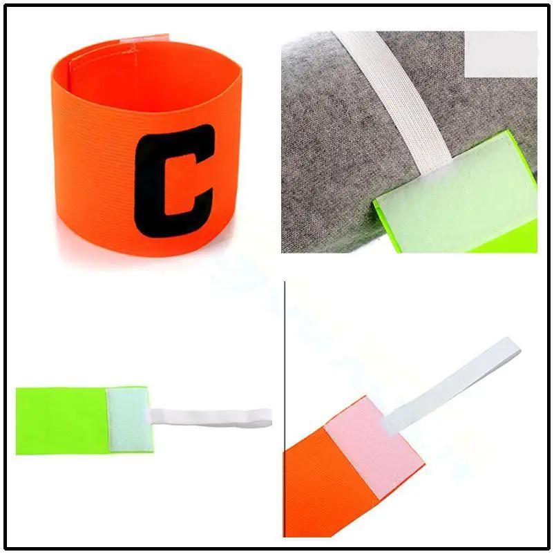 1 pièces enfants adultes Football capitaine brassard Football brassard Leader compétition cadeau Foo