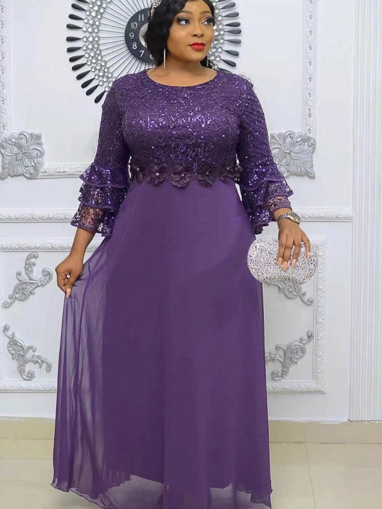 Robe de soirée pour femmes, tenue Dashiki, robe maxi, robe de soirée africaine Dubaï, vêtements de m