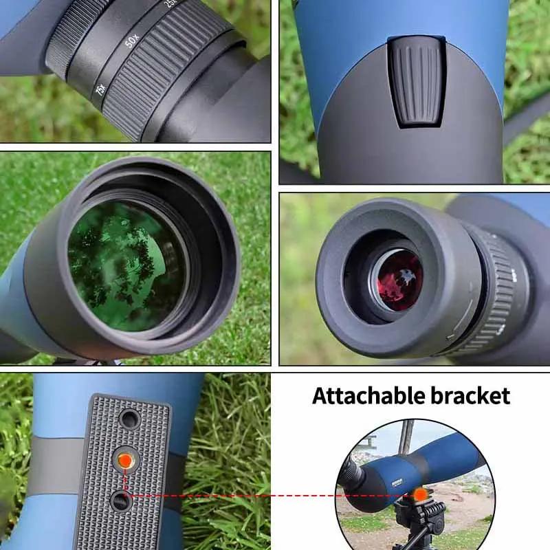 25-75x70 longue-vue Zoom monoculaire BAK4 prisme télescope étanche pour tir cible observation des oi