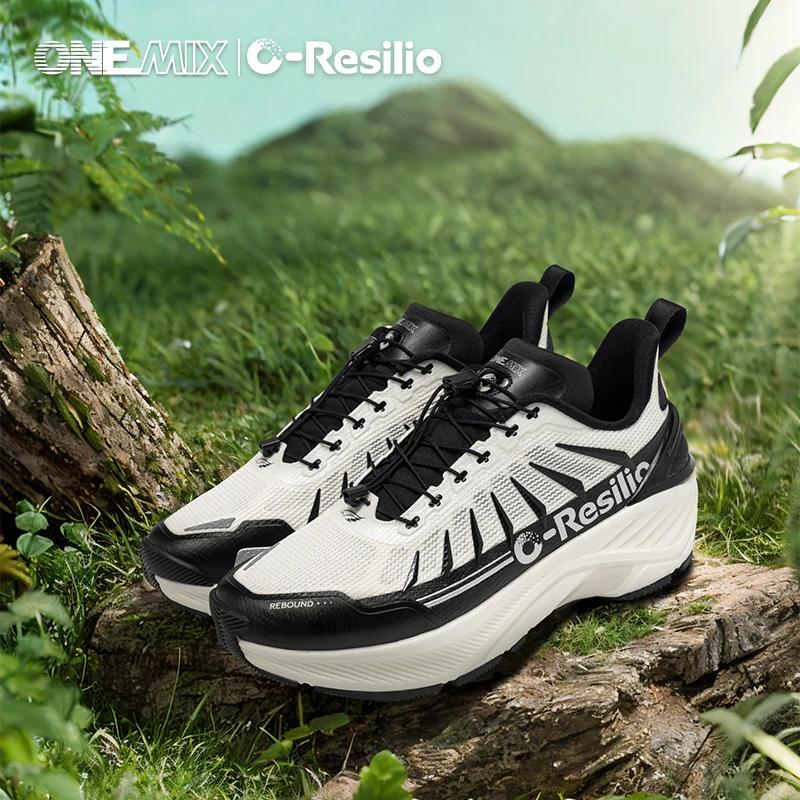 ONEMIX Trail chaussures de course chaussures de Sport légères antidérapantes respirant Durable rando
