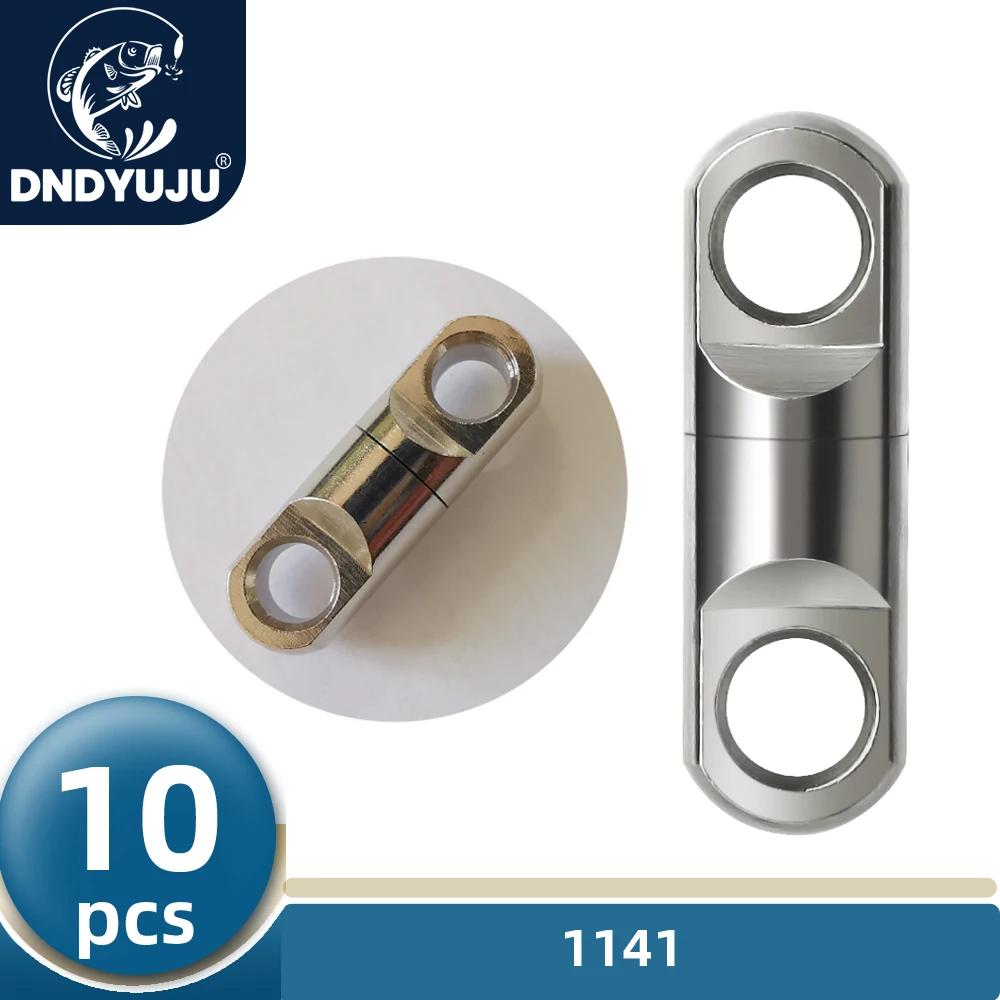 DNDYUJU 10 pièces émerillons solides pour anneau de pêche colonne roulement rotatif émerillons hameç