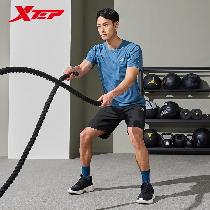 Xtep – combinaison de sport à manches courtes pour hommes, combinaison d'été absorbant la sueur, séc