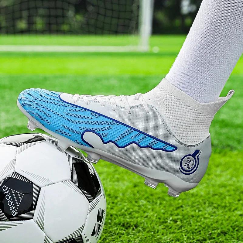 Chaussures de Football pour hommes, nouvelles crampons de sport, ultralégères, antidérapantes, profe