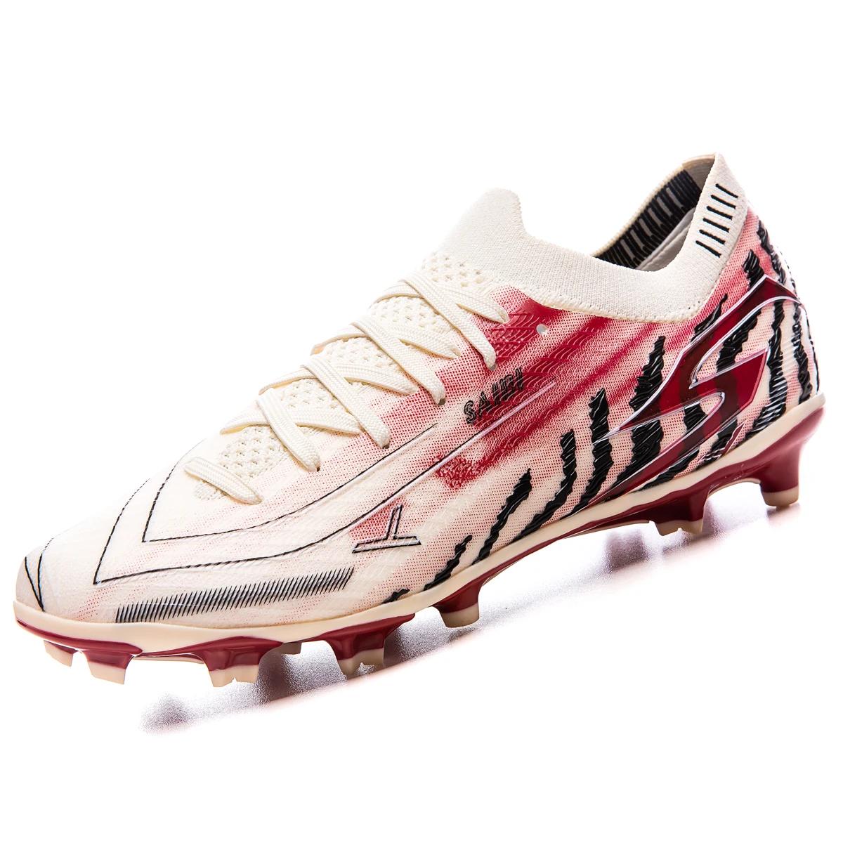 Nouvelles chaussures de Football pour adultes pour hommes bottes antidérapantes AG/FG chaussures de